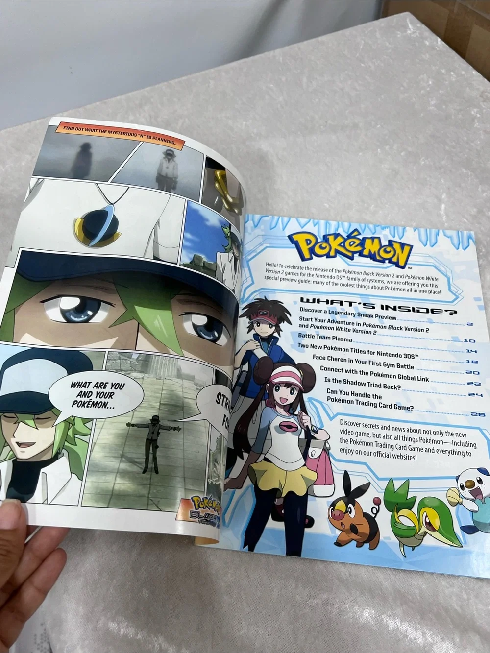 Pokeman Black & White version 2 Preview Guide